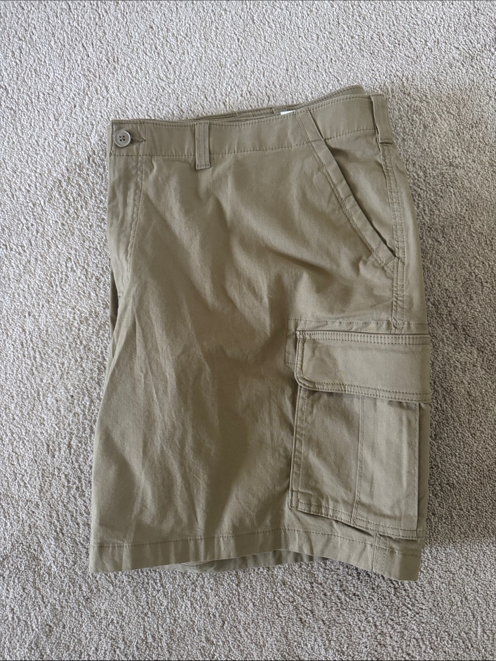Sonoma Men's Tan Cargo Shorts with Side Pocket New with Tags